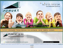Tablet Screenshot of hinchables-pumuky.com